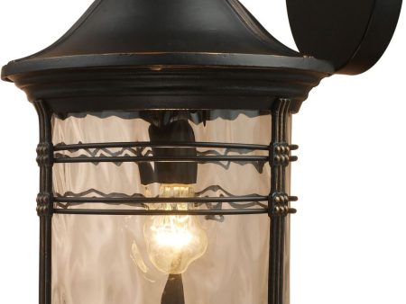 Madison 1 Light Outdoor Wall Sconce In Matte Black Hot on Sale