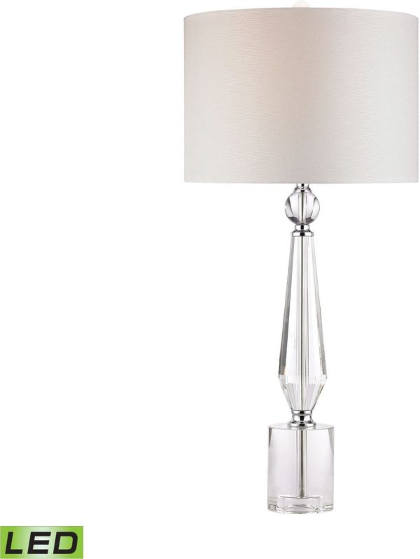 Crystal Batton Led Table Lamp For Sale