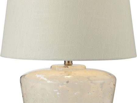 18  Flurry Frit Well Boutique Glass Table Lamp Cheap