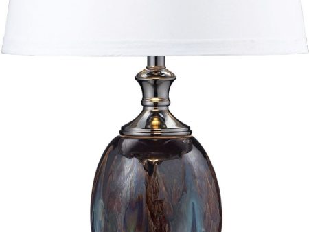 Annan Table Lamp In Galaxy and Black Nickel Online