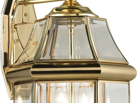 Ashford 2 Light Exterior Coach Lantern In Antique Brass Online Hot Sale