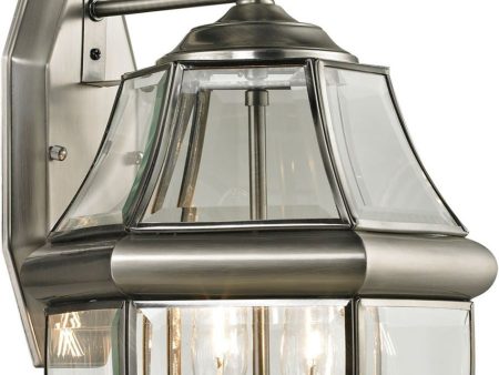 Ashford 2 Light Exterior Coach Lantern In Antique Nickel Online Sale