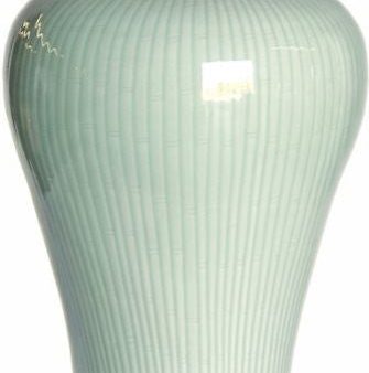 Celadon Carved Bamboo Prunus Vase Online Sale