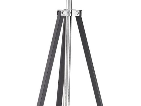 Backstage Adjustable Floor Lamp In Matte Black and Polished Nickel Online