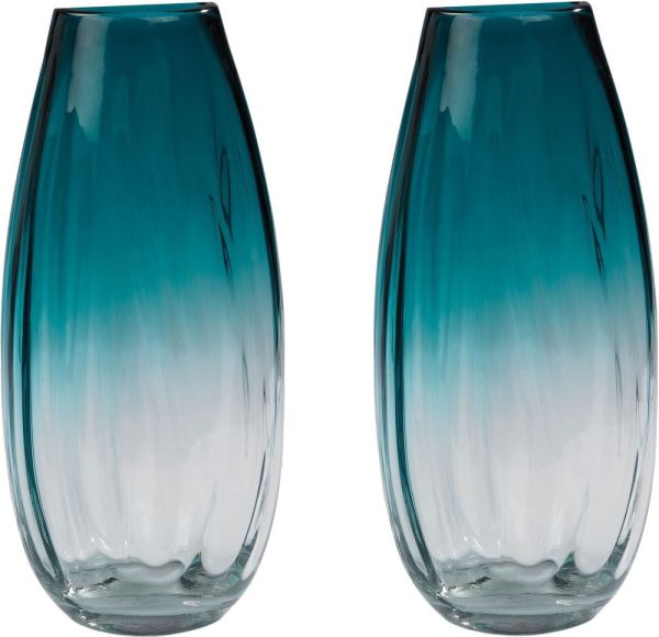 Aqua Ombre Vase Fashion