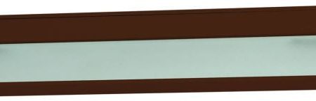 Zeeline 6 Lamp Xenon Cabinet Light In Bronze With Diffused Glass Supply