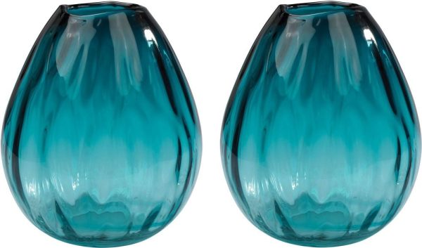 Aqua Ombre Vase Hot on Sale