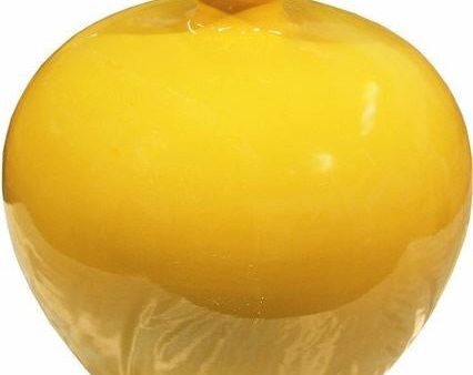 Yellow Pomegranate Vase For Discount