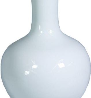 White Globular Vase Sale